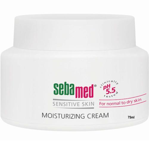 Sebamed Moisturizing Cream Ενυδατική Κρέμα Προσώπου για Ευαίσθητο, Φυσιολογικό προς Ξηρό Δέρμα 75ml